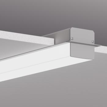 Kappenabschluss in Schwarz und Weiß